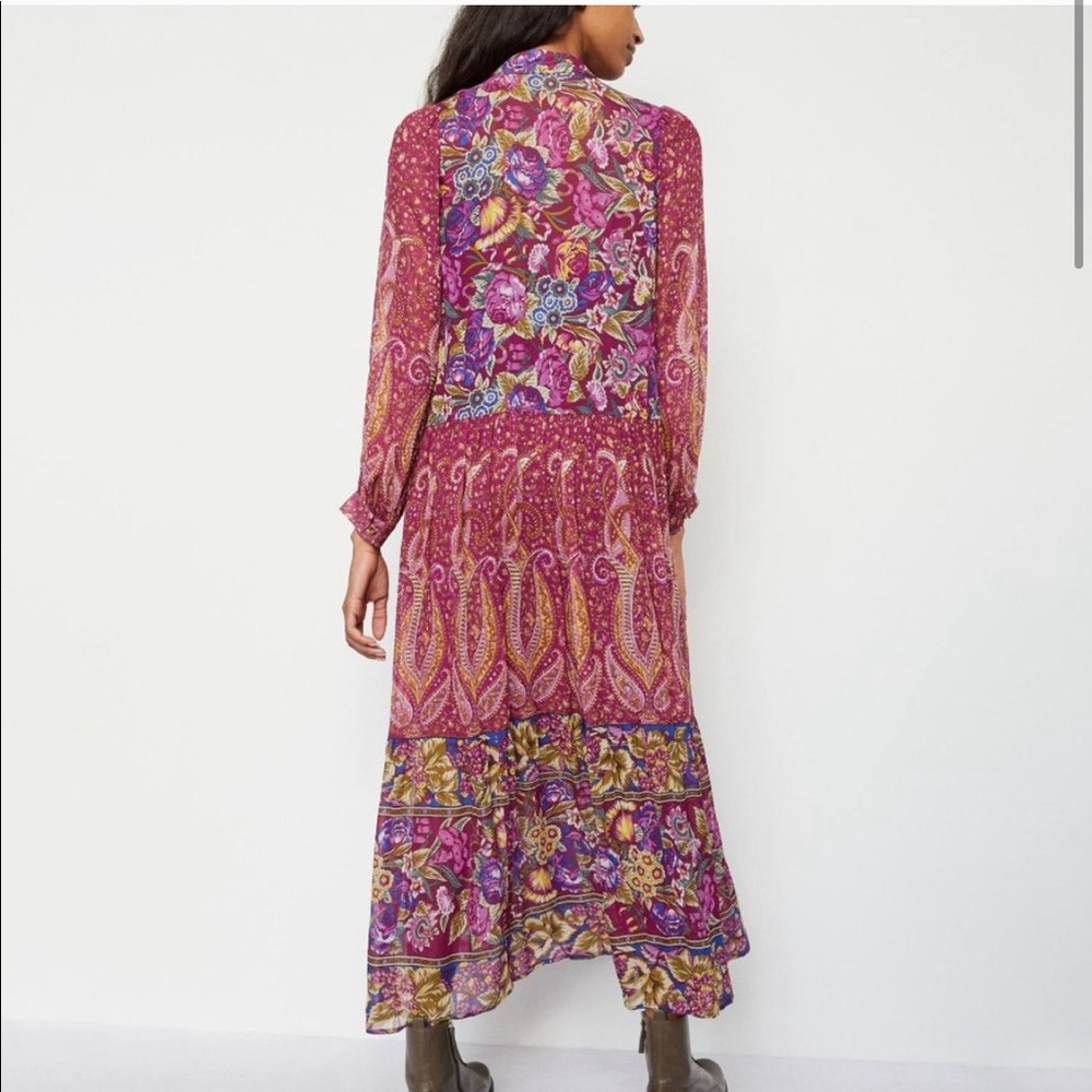 New Anthropology Nikole Maxi Shirtdress - Picture 3 of 14